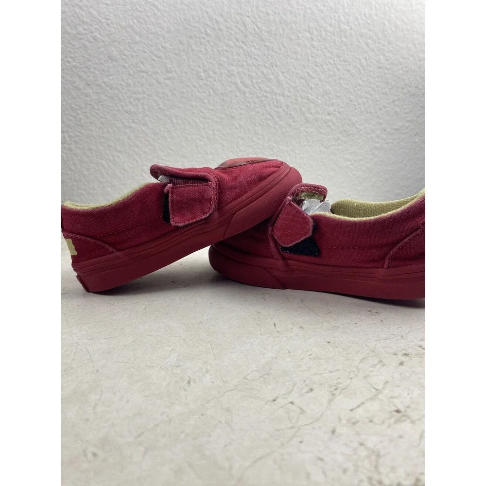 Vans x‎ Haribo Toddler Size 7.5 Red Slip-on Shoes Skater